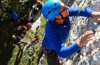 Arrampicata in montagna