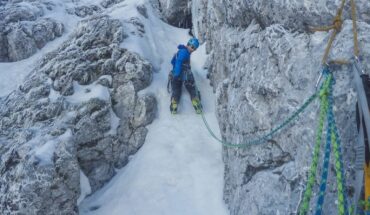 Arrampicata in montagna
