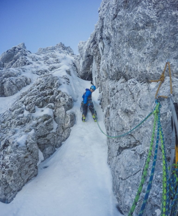 Arrampicata in montagna