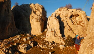 Arrampicata in montagna