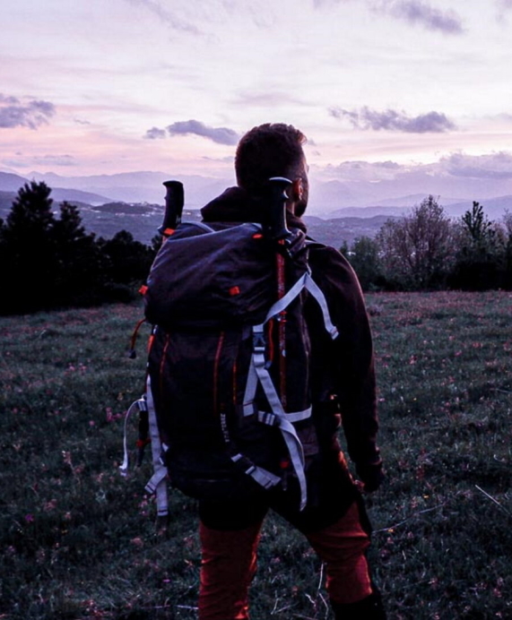 Trekking al tramonto