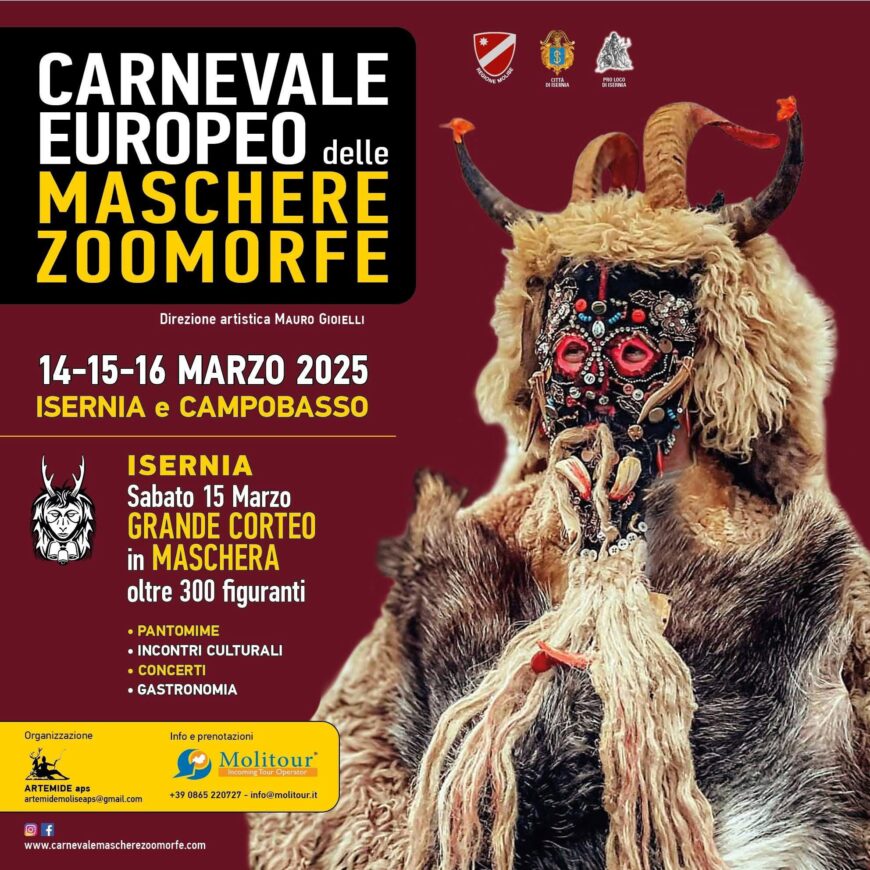 Carnevale Europeo delle Maschere Zoomorfe tra tradizione e magia